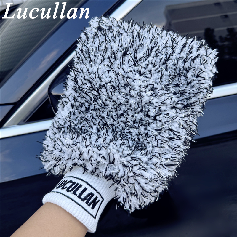 Interior Detailing Kit - Lucullan 2 バケットメソッドマイクロファイバー手袋 3 色プレミアム Car