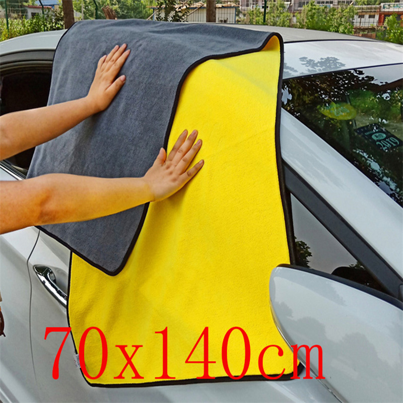 Microfiber Towel Detailing - ビッグ洗車マイクロファイバータオル車のクリーニング乾燥布カーケアクロスマイクロファイバータオル車のマイクロファイバークロス超吸収性