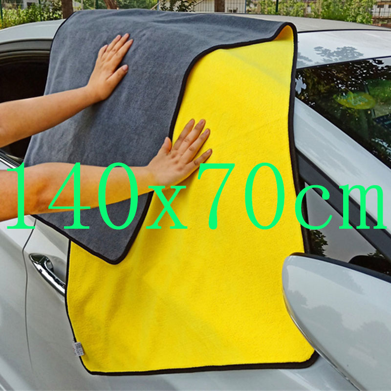 Microfiber Towel Detailing - プレミアムカーディテイリングマイクロファイバータオル車のクリーニング乾燥ツール洗車タオル厚みのある車のクリーンクロス洗濯雑巾