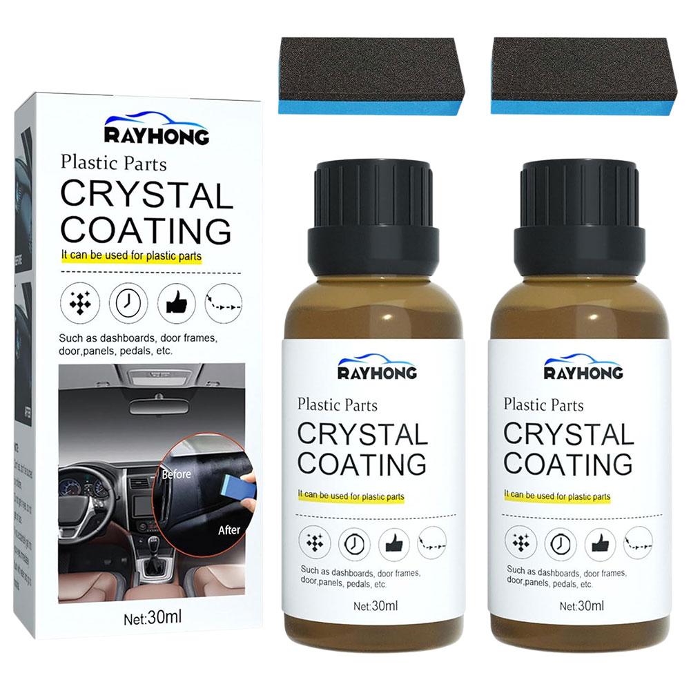 Car Wax Ceramic Coating - 自動車用プラスチック修復ペースト セラミックコーティング UVカット 防水 ダッシュボード ドアパネル
