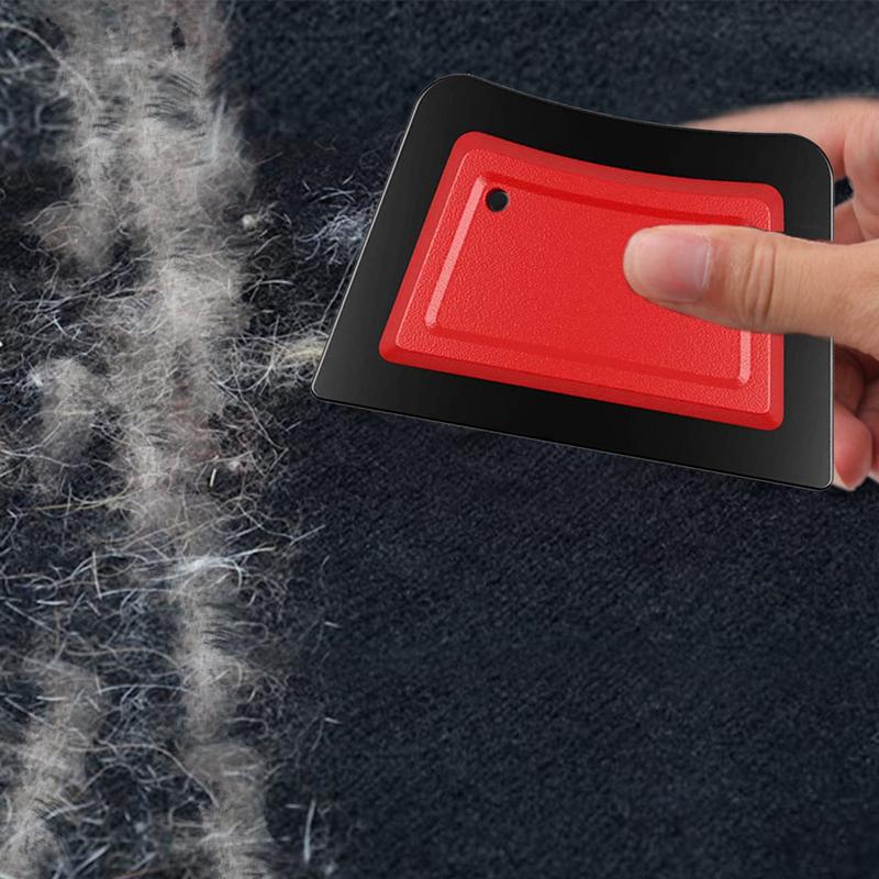 Seat Cleaner Fabric - ペットの毛リムーバーコームブラシ犬猫の毛ディテールクリーニングツールカーペットソファ布カーシートゴム再利用可能なペットコーム