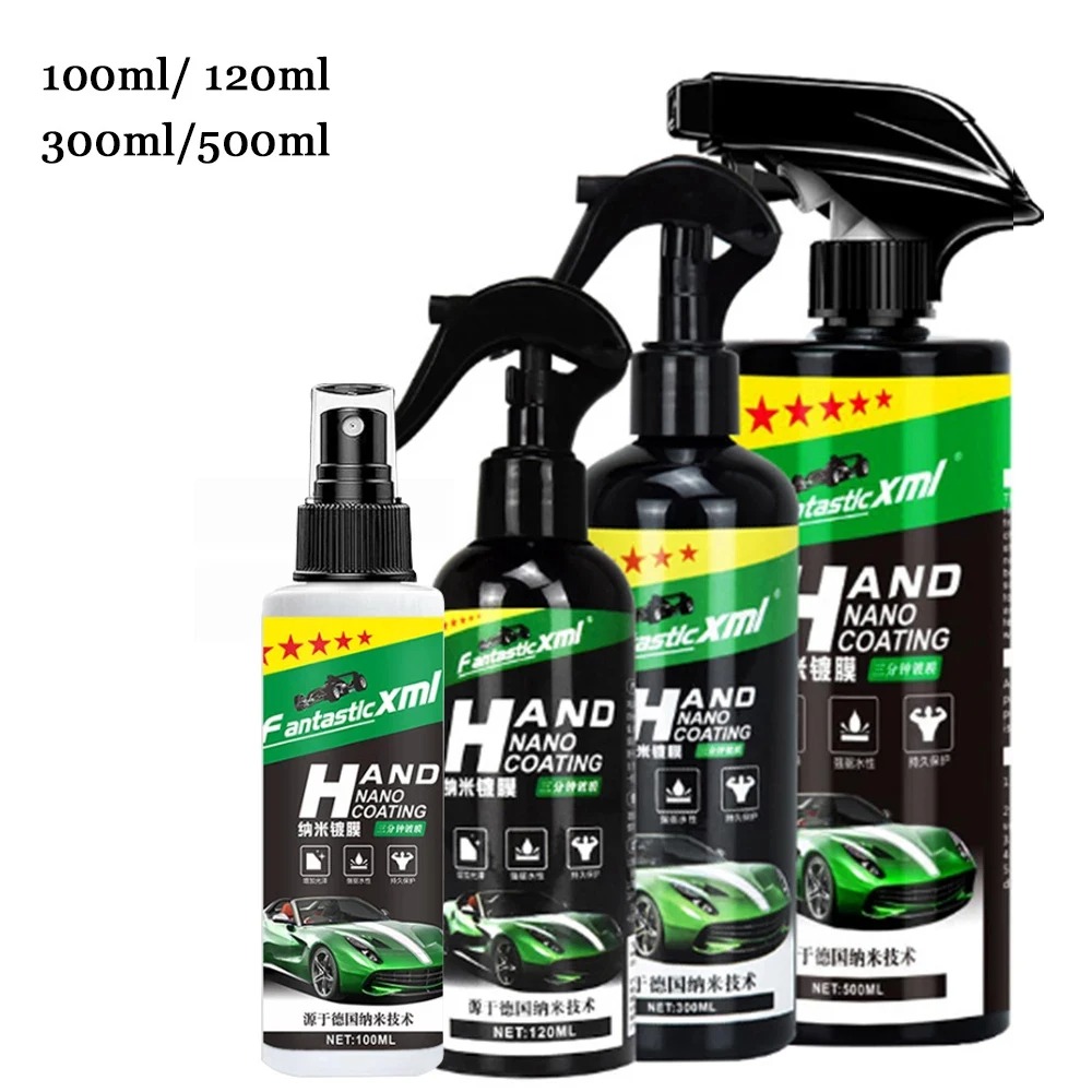 Car Wax Ceramic Coating - 500 ミリリットルナノセラミック車のコーティング自動車ディテール製品液体スプレーポリッシュワックスフィルムペイントケアプロテクターキットアクセサリー