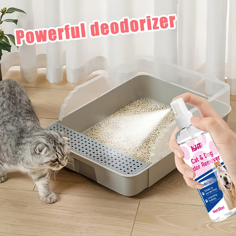 Odor Eliminator Car - KJM-55ML強力多目的ペット消臭スプレー、安全な消臭剤（トイレ、キッチン、車、浴室用）