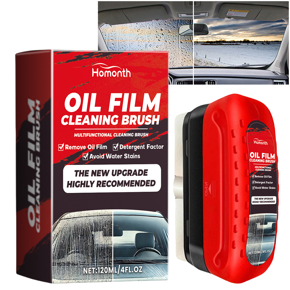 Car Cleaning Brush - 車のガラス油膜除去剤ガラスクリーニングボード疎水性フロントガラス油膜クリーニングブラシ汚れ除去剤自動車ディテールツール