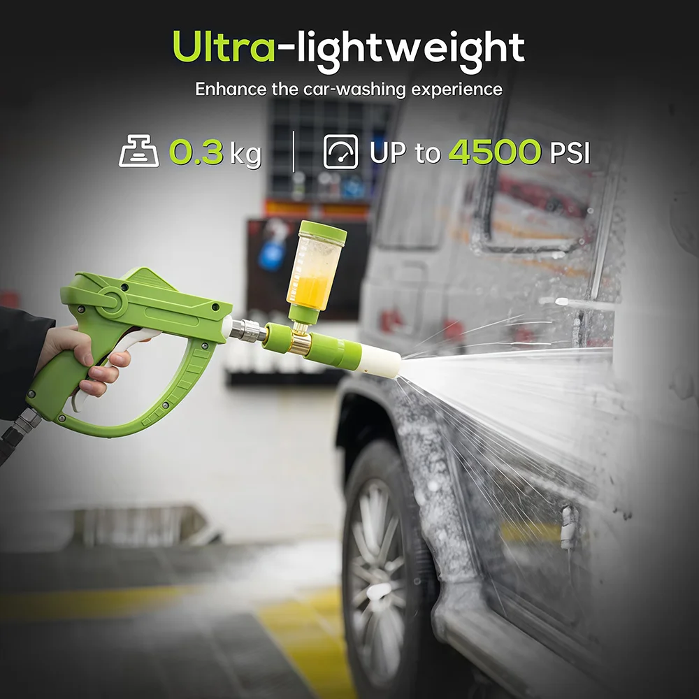100ml ハンドヘルドスノーフォームキャノン、1/4インチ - Foam Cannon Car Wash のレビューと価格