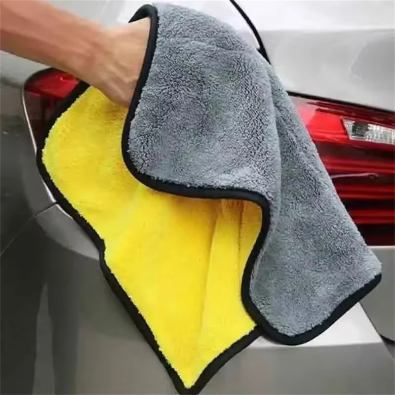 両面マイクロファイバークロス 超吸収性 洗車・乾燥・清掃タオ - Microfiber Towel Detailing のレビューと価格