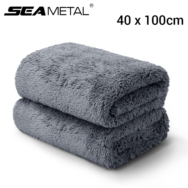 SEAMETAL 40X100CM 洗車タオル コーラルベル - Microfiber Towel Detailing のレビューと価格