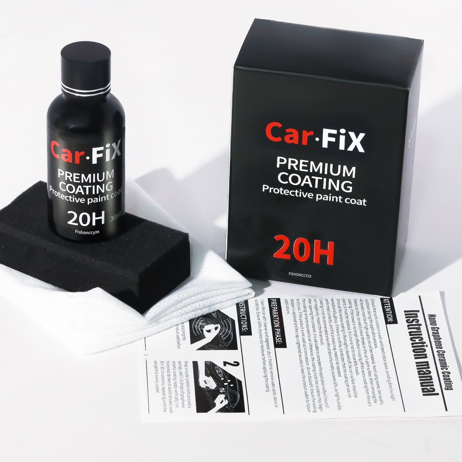 20Hカーコーティング研磨ワックス、傷防止塗装保護、5年保証 - Car Wax Ceramic Coating のレビューと価格