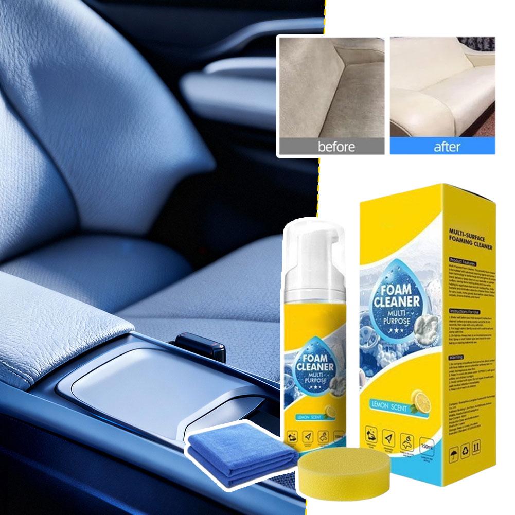 150ML マルチ酵素車内フォームクリーナースプレー革生地ダ - Leather Cleaner Interior のレビューと価格