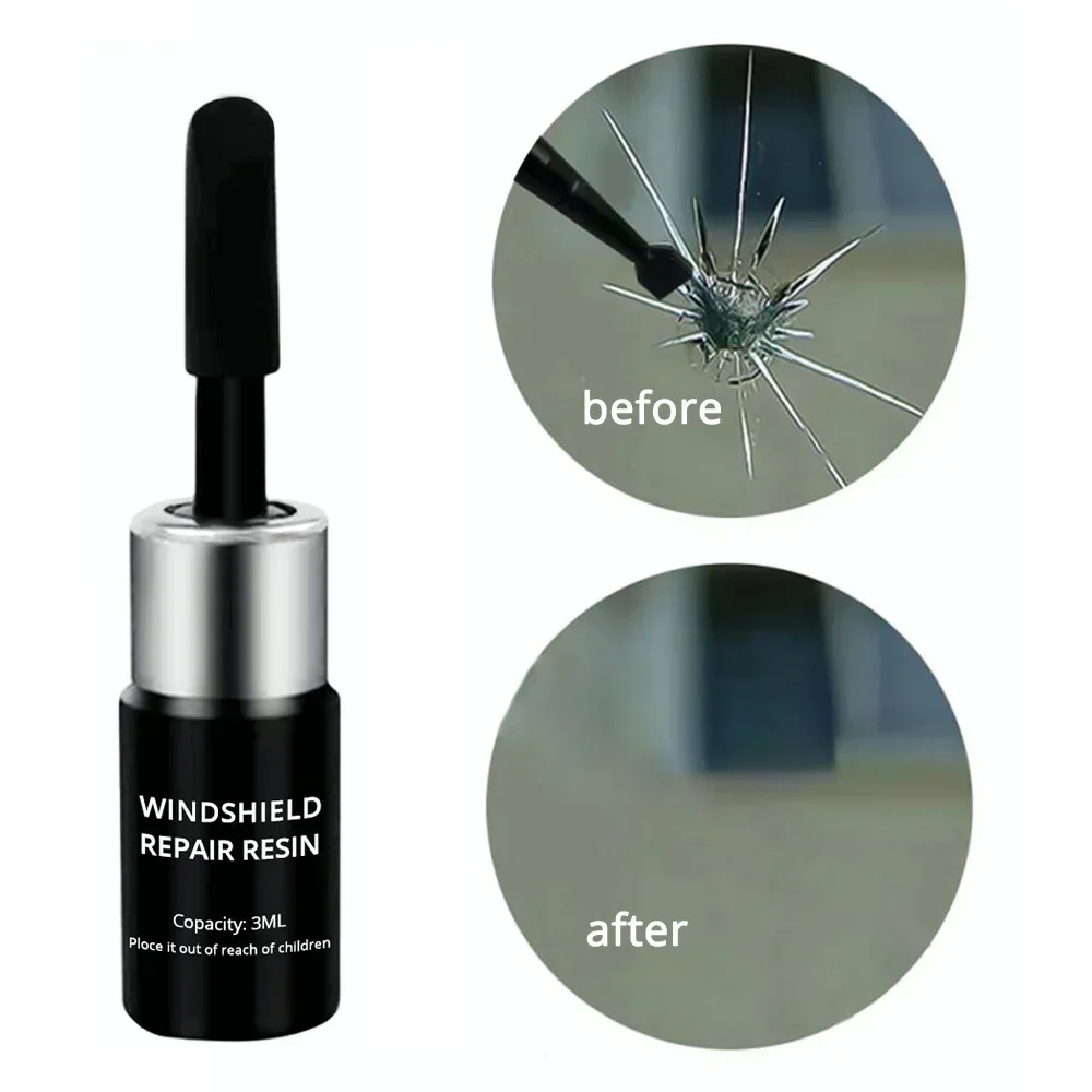 車のフロントガラスのひび割れ修理ツールアップグレード自動車ガ - Glass Cleaner Streak のレビューと価格