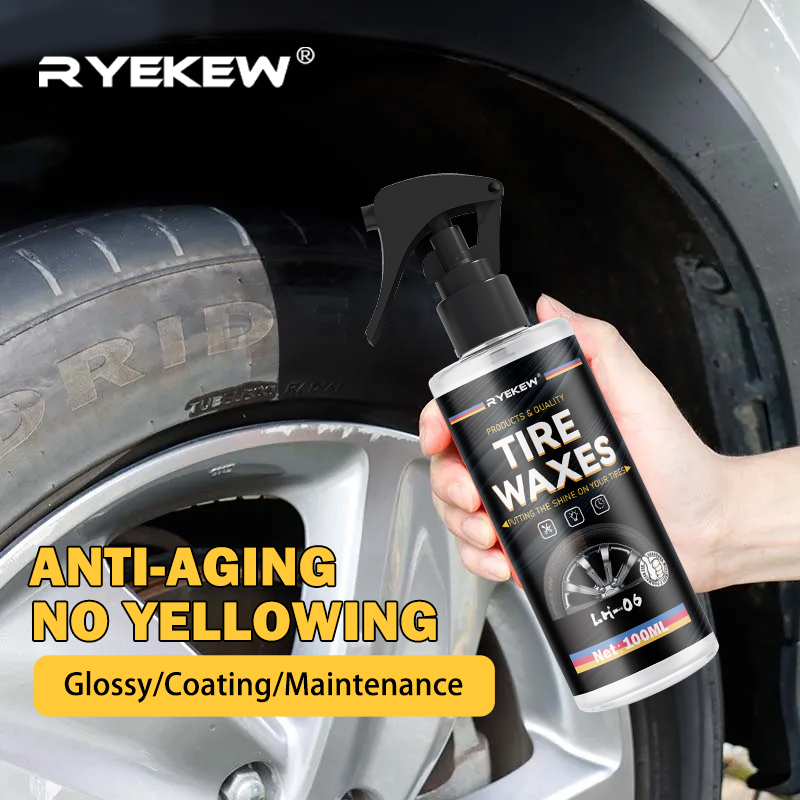 タイヤグロスタイヤコーティングスプレー疎水性シーラントワック - Tire Shine Spray Sealant のレビューと価格