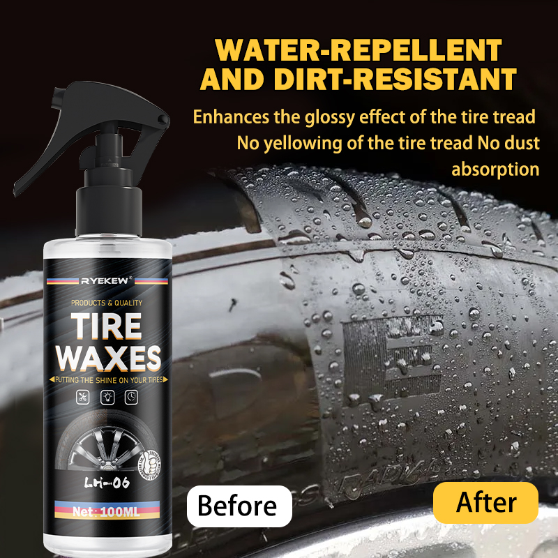 タイヤグロスタイヤコーティングスプレー疎水性シーラントワック - Tire Shine Spray Sealant のレビューと価格