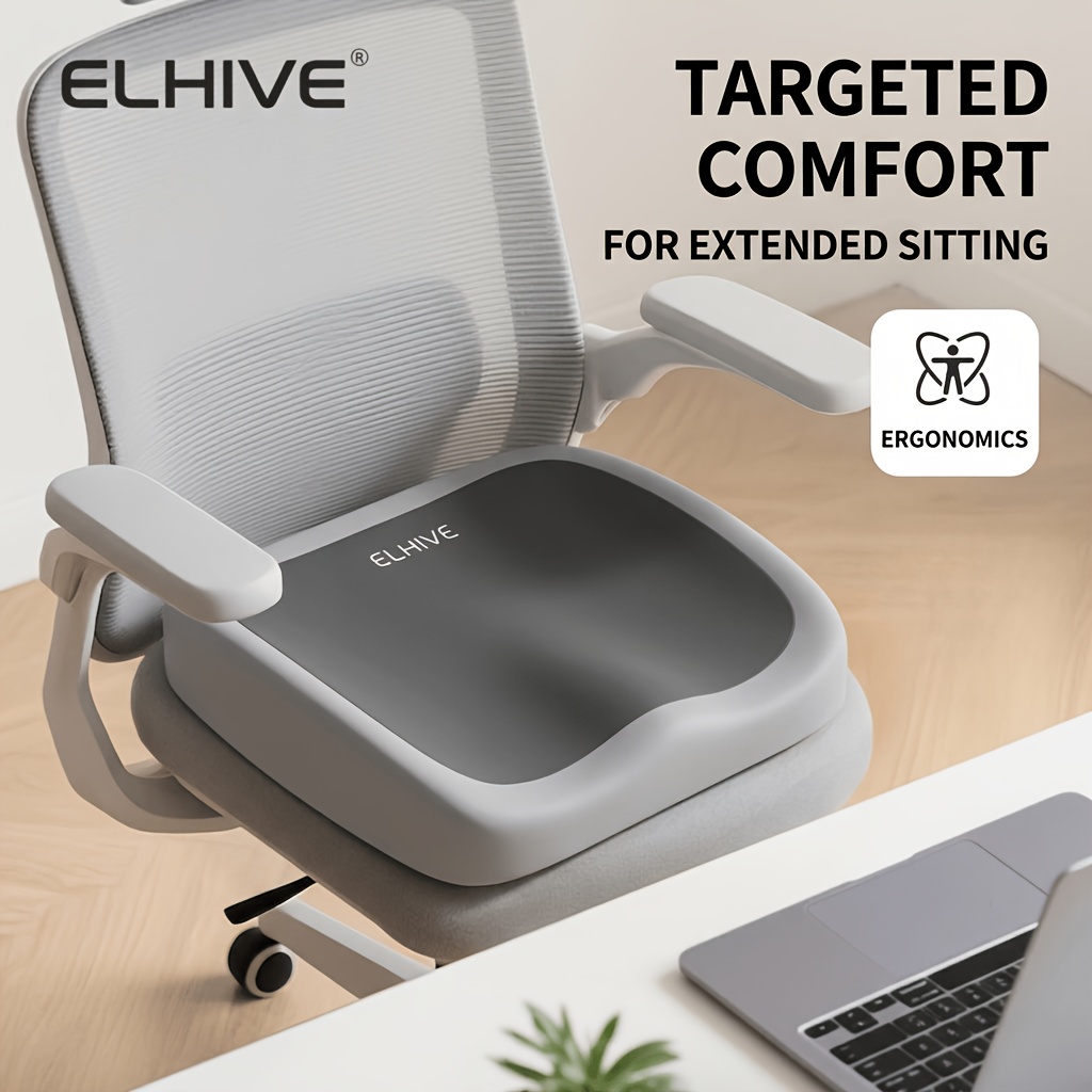 1Pc 人間工学に基づいた低反発シートクッション調節可能なヒ - Seat Cleaner Fabric のレビューと価格