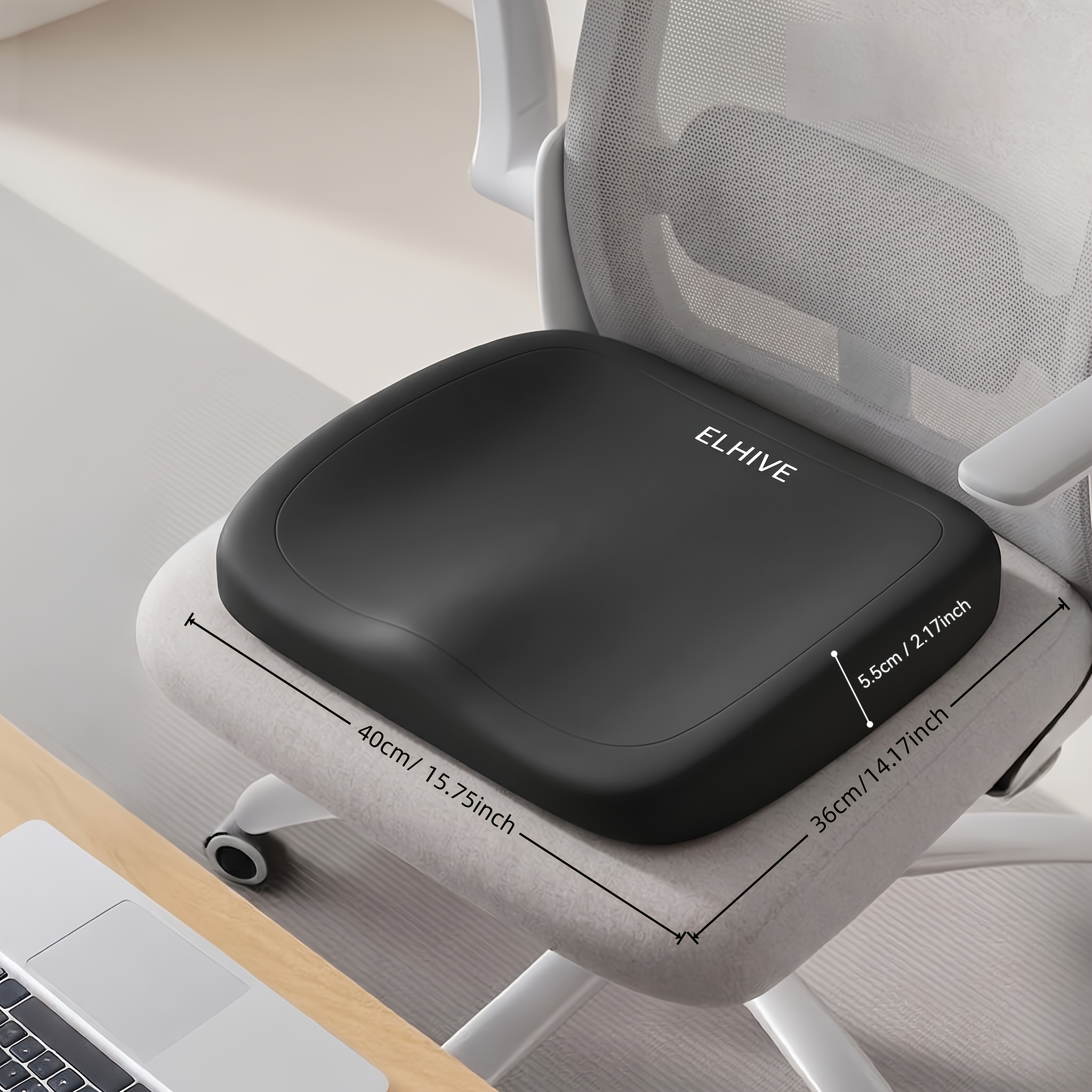 1Pc 人間工学に基づいた低反発シートクッション調節可能なヒ - Seat Cleaner Fabric のレビューと価格