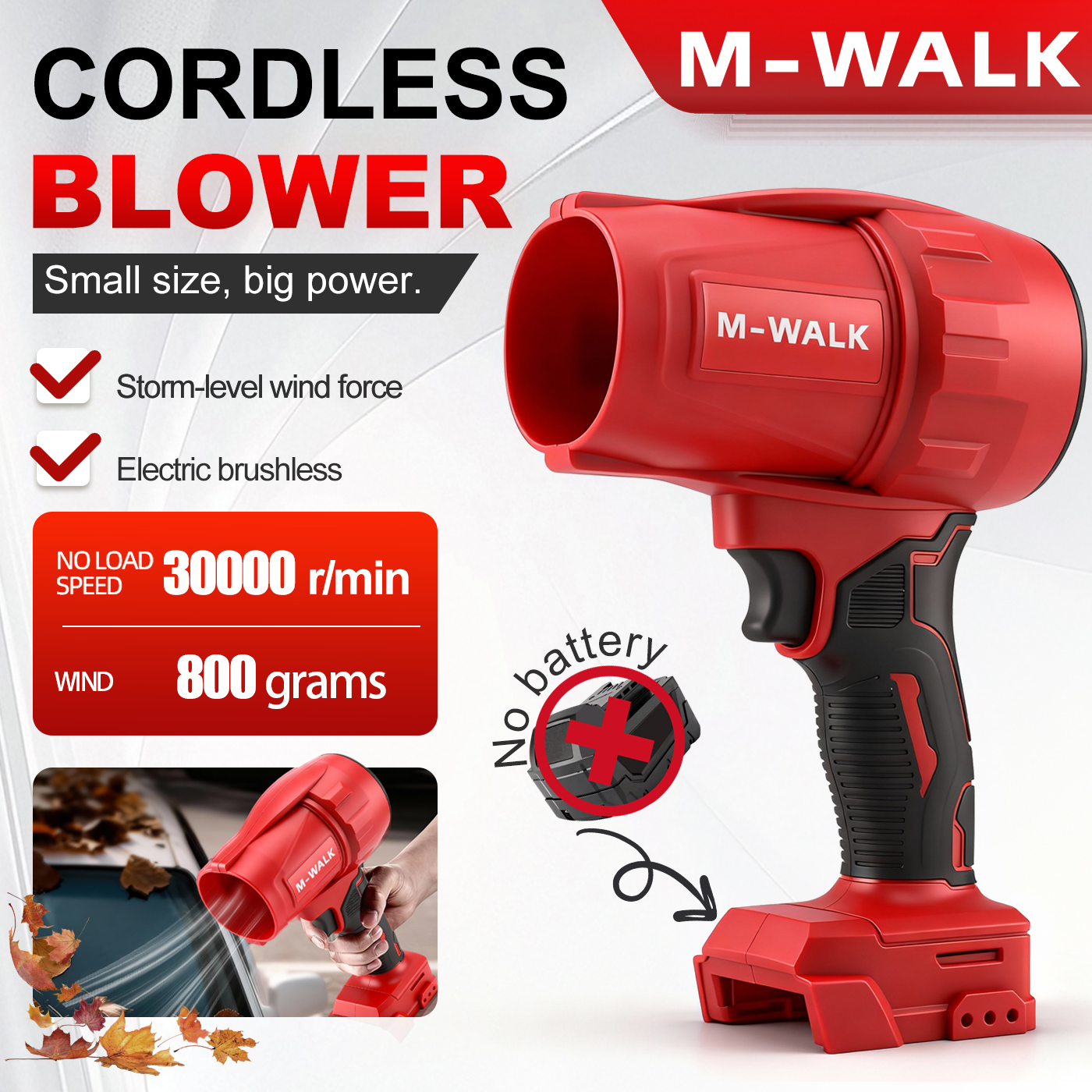 200M/S コードレス電動ブロワーターボジェットファンブラ - Dryer Car Blower のレビューと価格