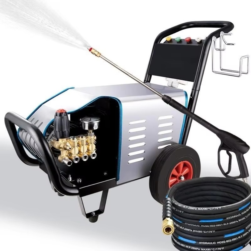 ハイパワー220Vポータブル電動高圧洗浄機、家庭用および業務 - Car Cleaning Brush のレビューと価格