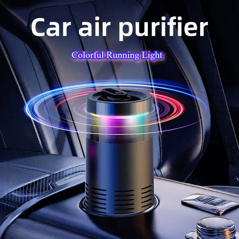 アロマセラピースティック付きミニ空気清浄機 真のHEPAフィ - Odor Eliminator Car のレビューと価格