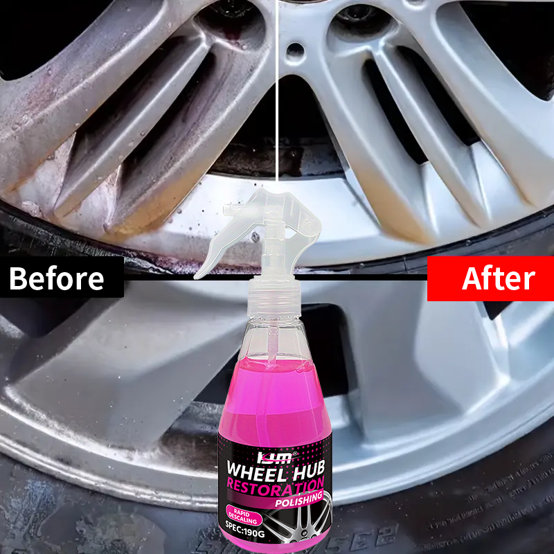 KJM 190ML カーホイールリムクリーナースプレー 強力 - Wheel Cleaner Alloy のレビューと価格