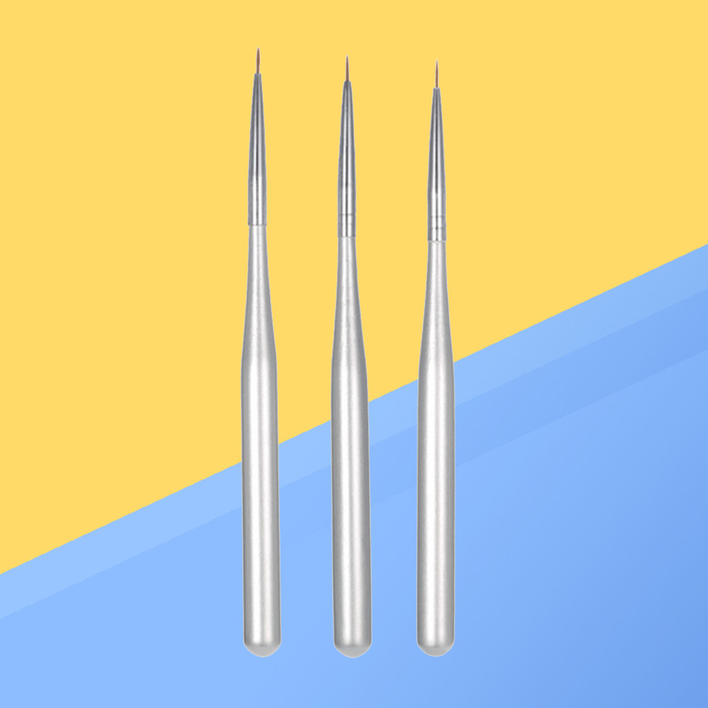 3本セット ネイルアートライナーペンセット 異なるブラシサイ - Detailing Brush Set のレビューと価格