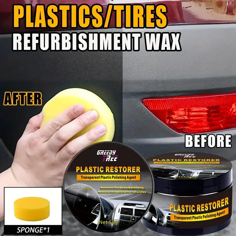 グリーディートリーオートモーティブプラスチックレストアラー  - Trim Restorer Plastic のレビューと価格