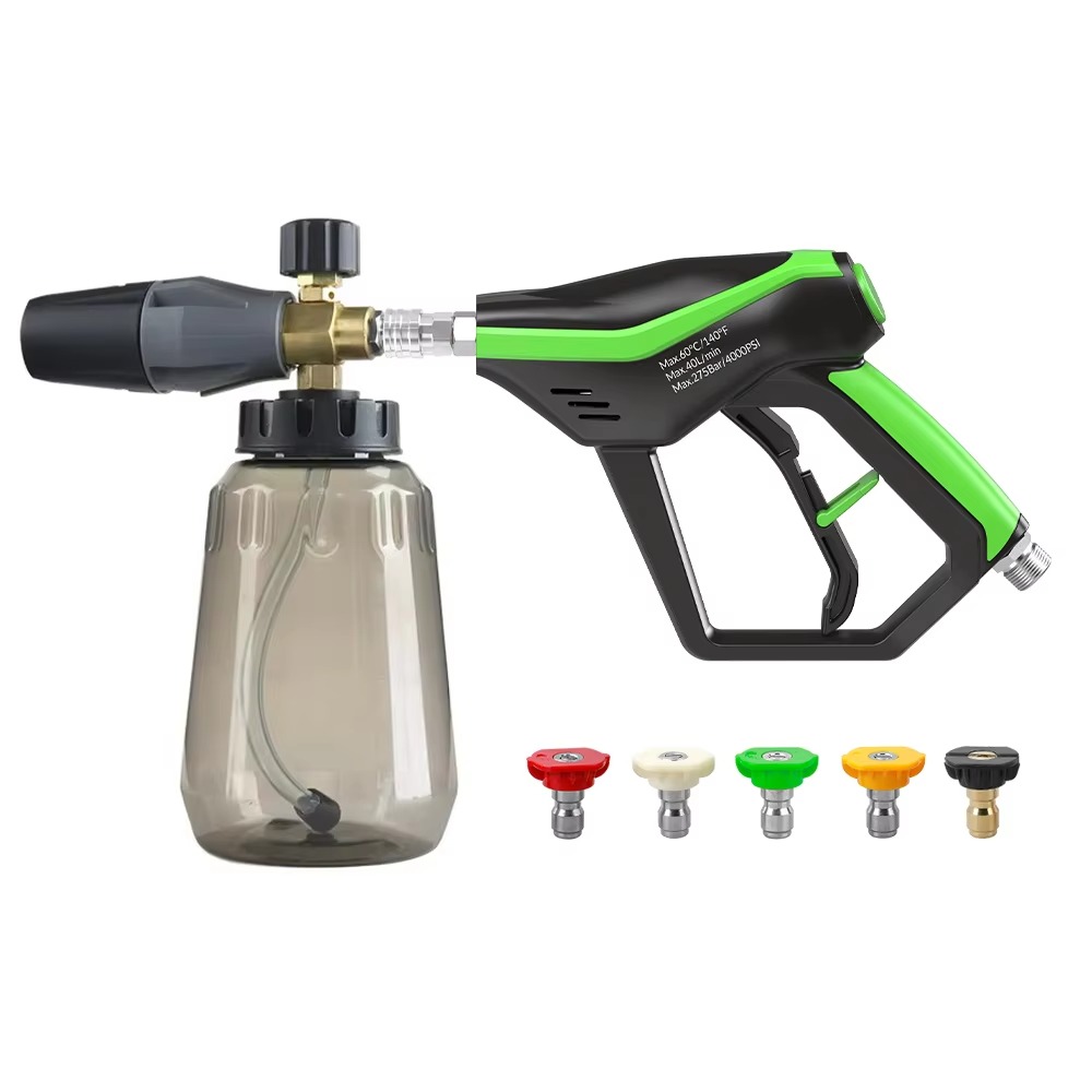 高圧洗浄機アクセサリー 1/4インチクイックコネクトスプレー - Pressure Washer Foam Gun のレビューと価格