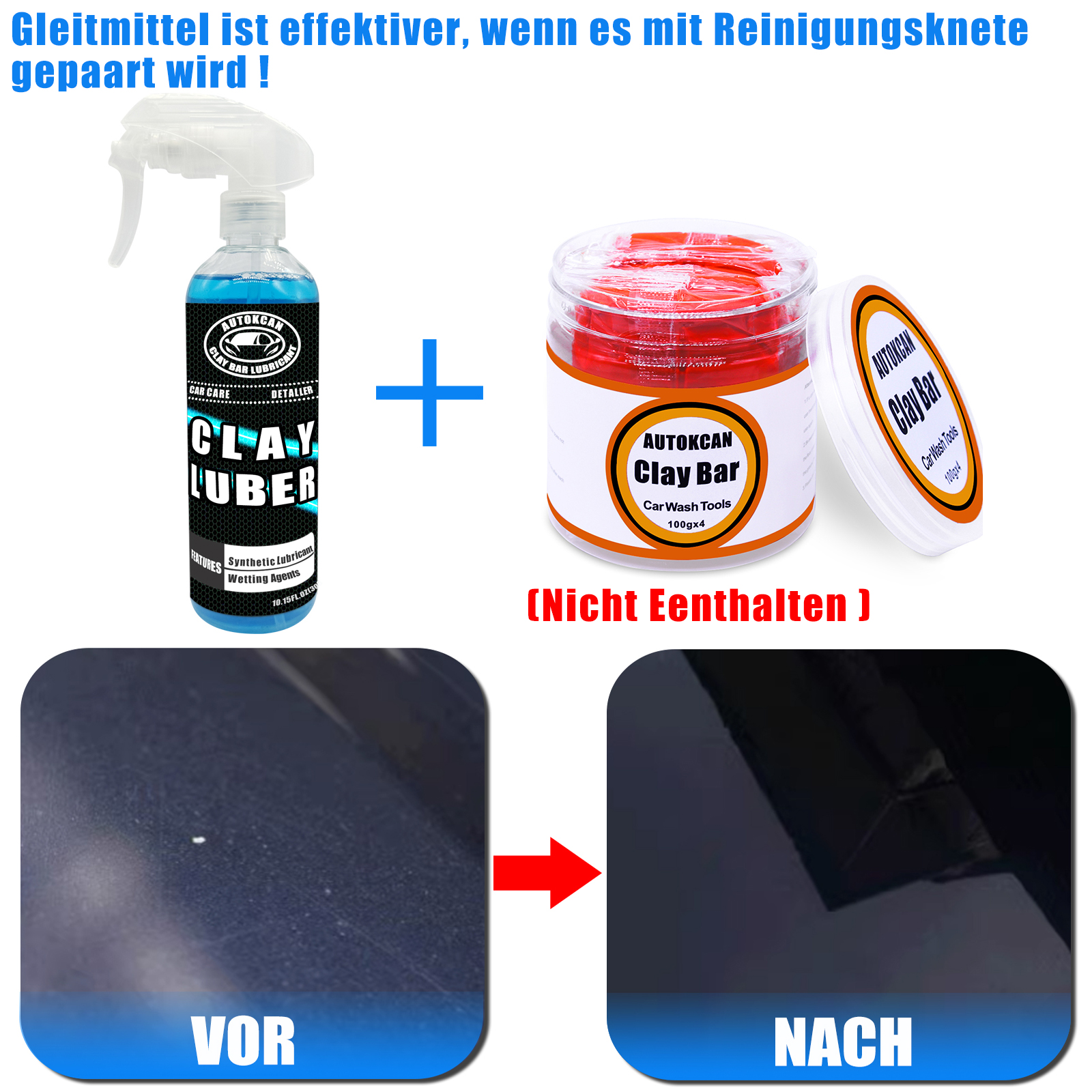 車の装飾のための粘土のバー、魔法の人工セックス、車のディテー - Clay Bar Lubricant のレビューと価格