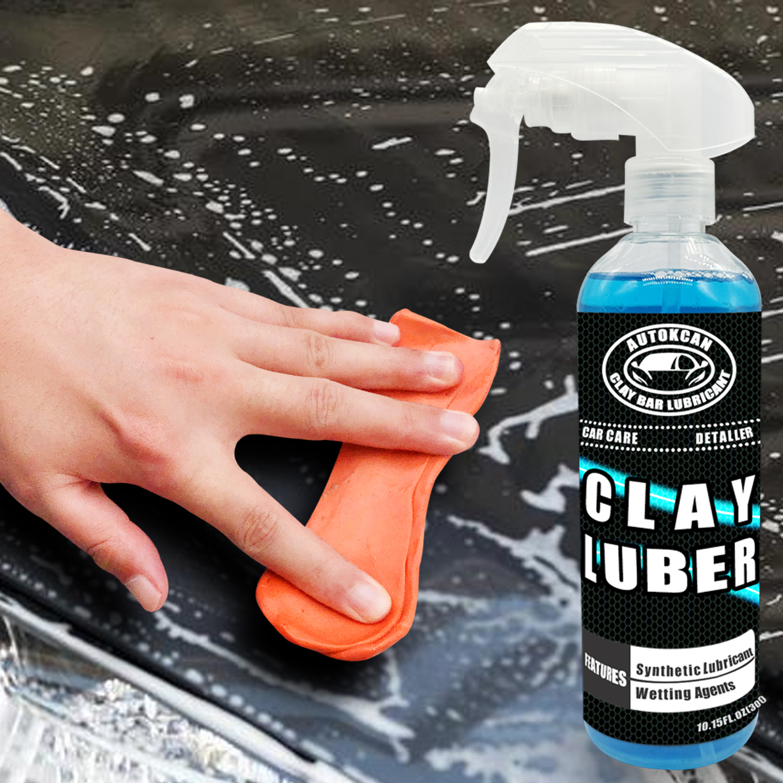 車の装飾のための粘土のバー、魔法の人工セックス、車のディテー - Clay Bar Lubricant のレビューと価格