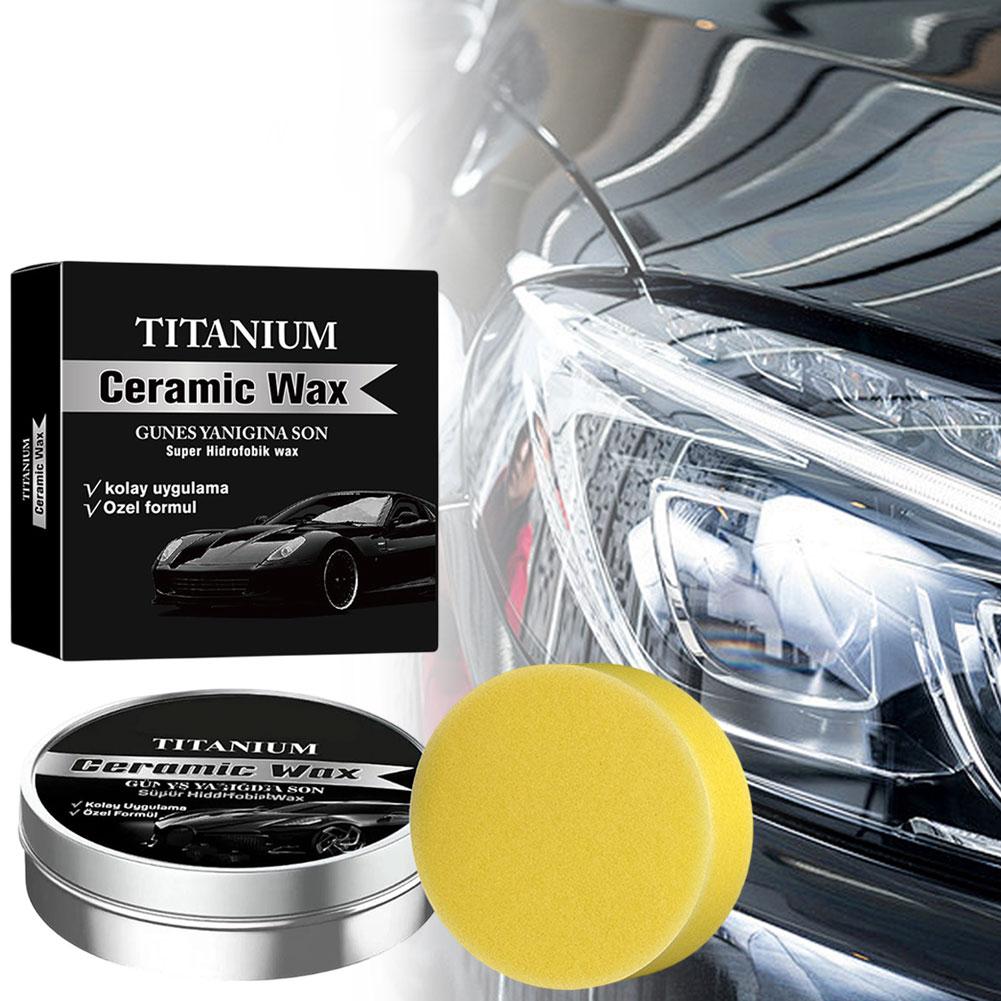 チタンセラミックワックスカーコーティング研磨クリームセット自 - Car Wax Ceramic Coating のレビューと価格