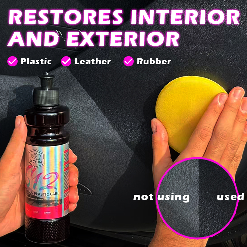 QZYUM プラスチック＆トリムレストアラー、レザーラバープ - Trim Restorer Plastic のレビューと価格
