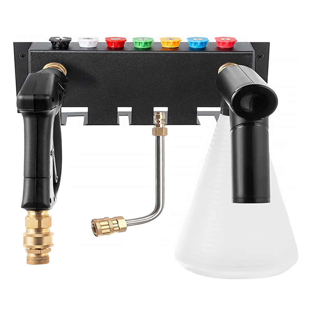 高圧水鉄砲ホルダー,1/4クイックコネクタ,高圧水鉄砲収納ボ - Pressure Washer Foam Gun のレビューと価格