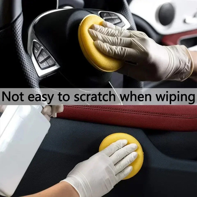 6個入り 車用フォームワックスアプリケーターパッド - 手塗 - Wax Applicator Pad のレビューと価格
