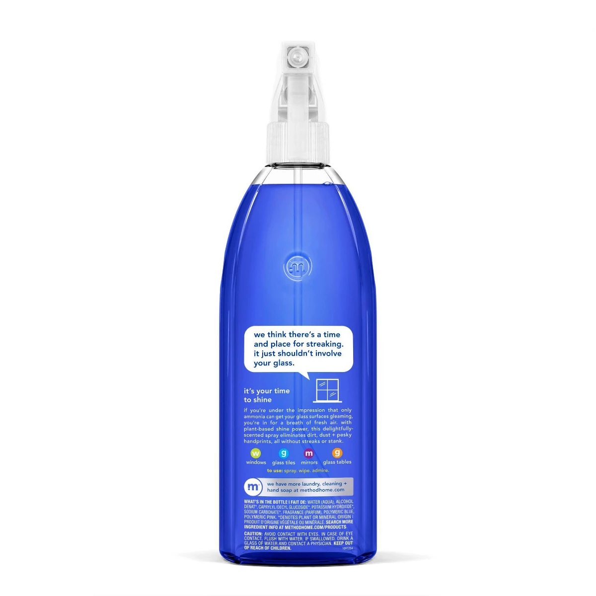 ミントガラスクリーナースプレー - 28液量オンス。ガラスク - Glass Cleaner Streak のレビューと価格