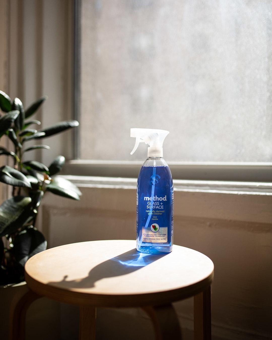 ミントガラスクリーナースプレー - 28液量オンス。ガラスク - Glass Cleaner Streak のレビューと価格