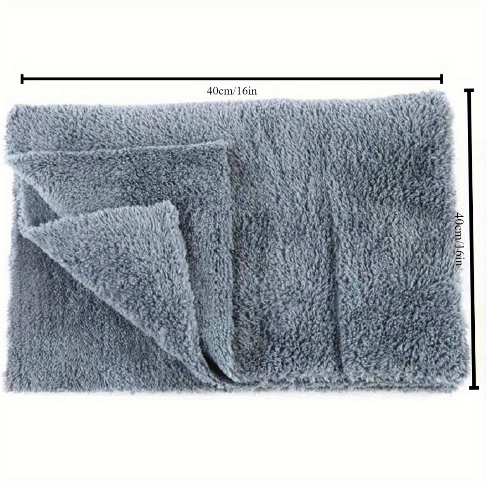 1/2/3/6枚入り 16インチ×16インチ 400GSM  - Microfiber Towel Detailing のレビューと価格