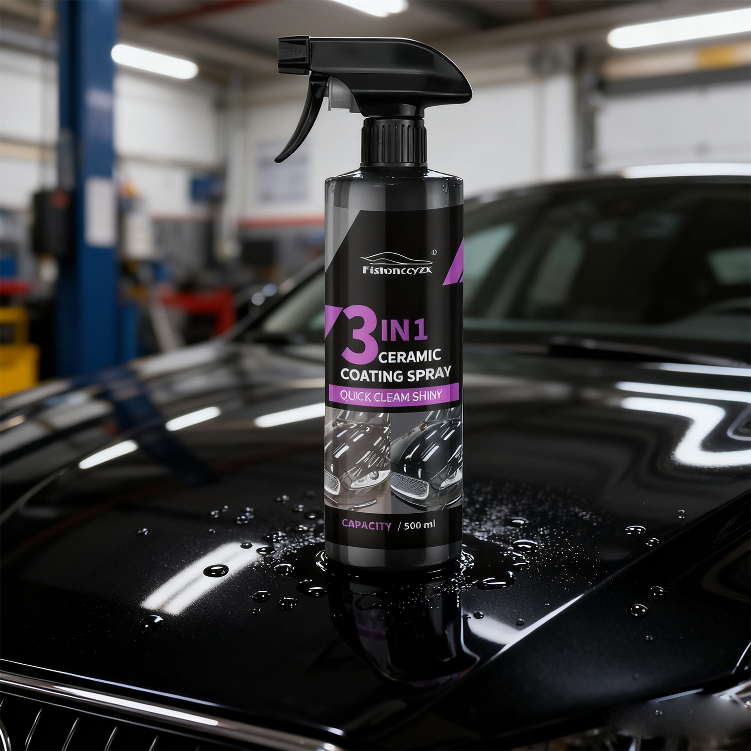 3 in 1 カーセラミック液体コーティングスプレー ナノク - Car Wax Ceramic Coating のレビューと価格