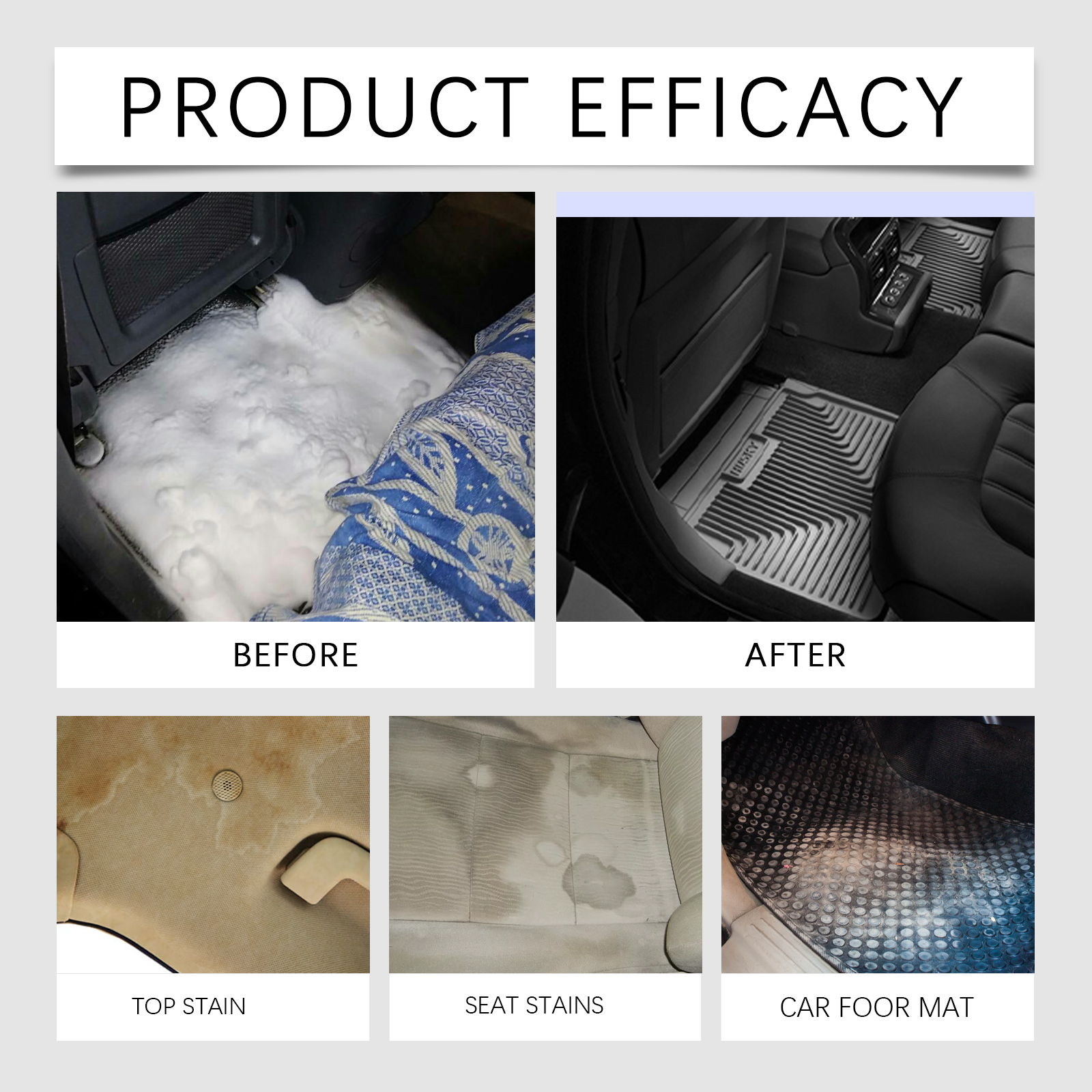 車内クリーニングスプレー 車内汚れ落としクリーナー レザーシ - Seat Cleaner Fabric のレビューと価格