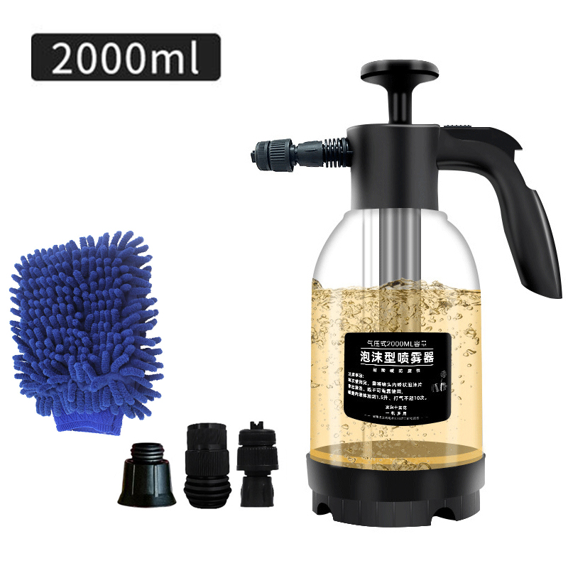 2Lハンドポンプ式フォームスプレーヤー、手動空気圧式フォーム - Foam Cannon Car Wash のレビューと価格