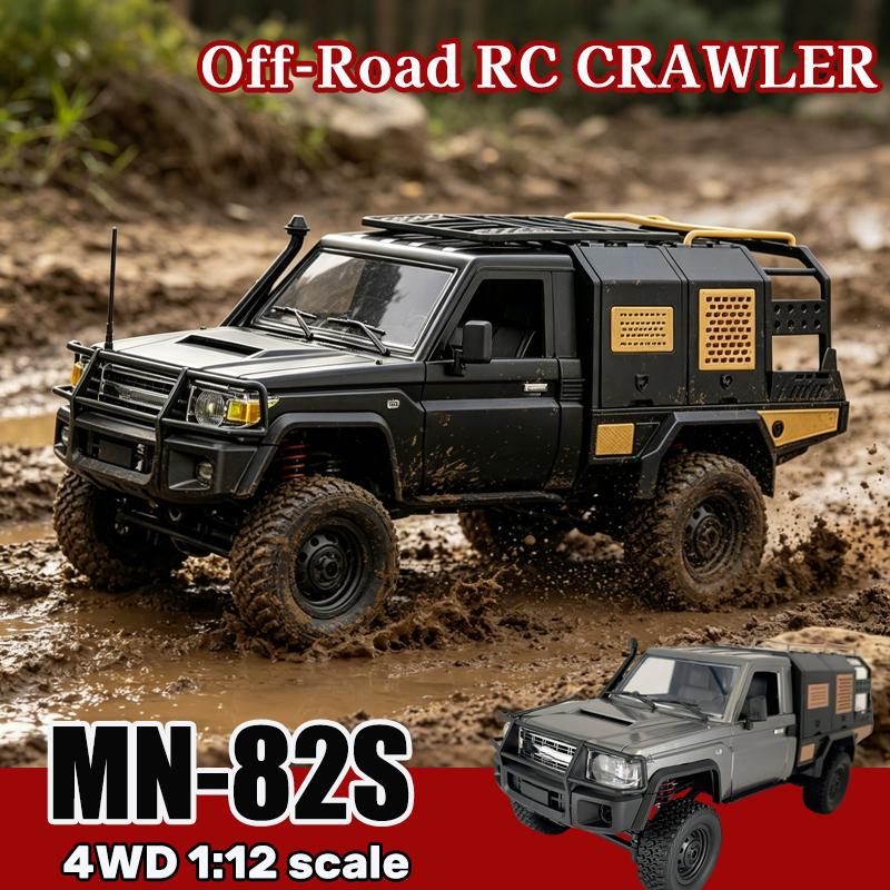新型MN82S MN82T RCクローラー 1/12 フルス - Dirt Brush Interior のレビューと価格