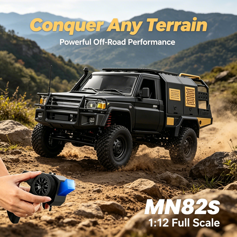 新型MN82S MN82T RCクローラー 1/12 フルス - Dirt Brush Interior のレビューと価格