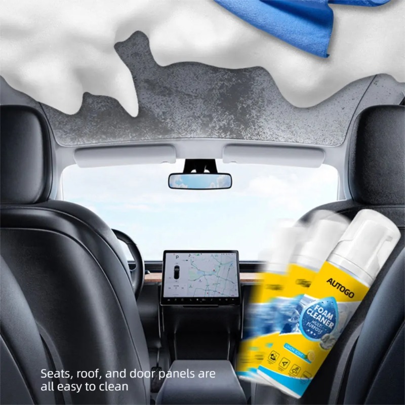 多目的泡クリーナー 車内用泡クリーナー スポンジ付き レザー - Leather Cleaner Interior のレビューと価格