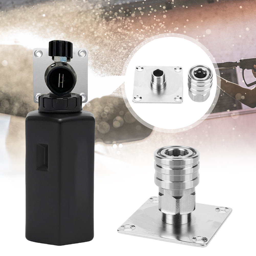 フォームキャノン壁掛けマウント 1/4クイックコネクター 高 - Pressure Washer Foam Gun のレビューと価格