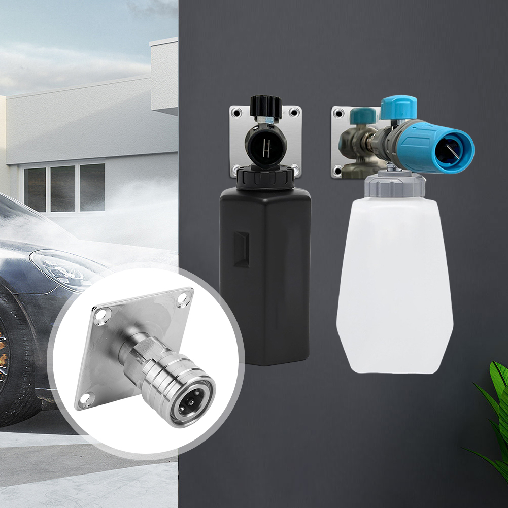 フォームキャノン壁掛けマウント 1/4クイックコネクター 高 - Pressure Washer Foam Gun のレビューと価格