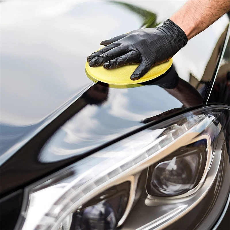 12個入り高密度フォームワックスアプリケーターパッド、丸型車 - Wax Applicator Pad のレビューと価格