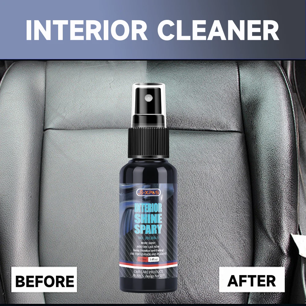 車のプラスチック&レザー修復剤 インテリアクリーナースプレー - Leather Cleaner Interior のレビューと価格