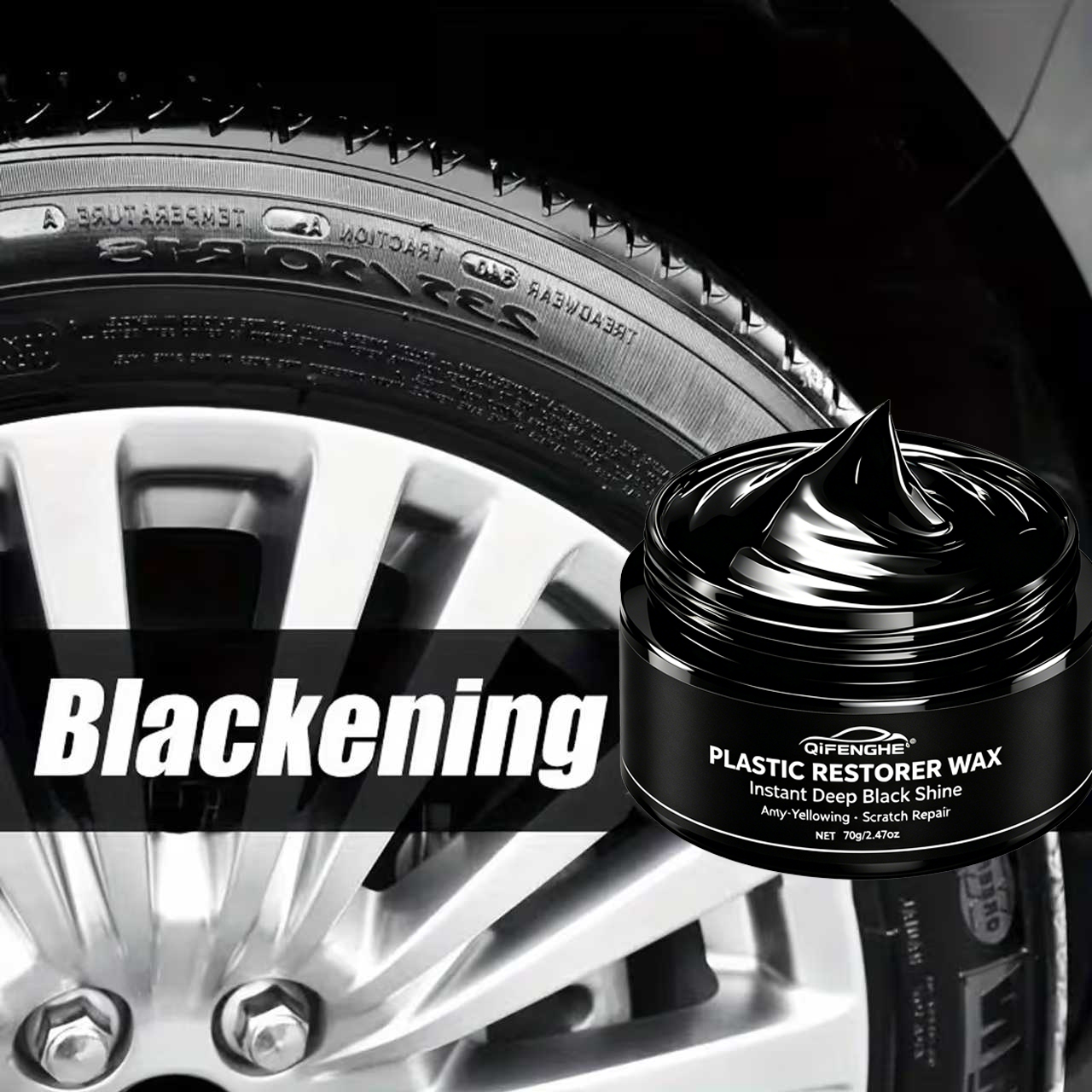 プラスチックコーティング再生ワックス 車トリム修復剤 傷除去 - Trim Restorer Plastic のレビューと価格