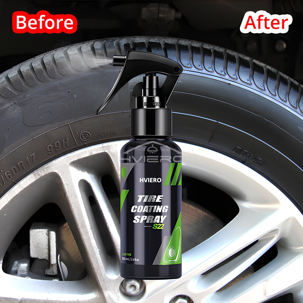 タイヤグロス HVIERO S22 タイヤコーティングスプレ - Tire Shine Spray Sealant のレビューと価格