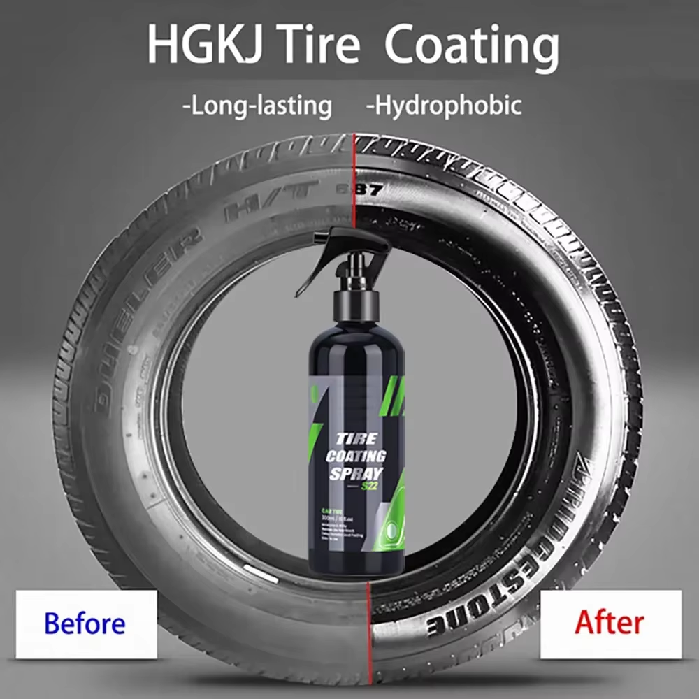 S22 黒車のタイヤ黒化セラミックコーティングスプレー液体改 - Car Wax Ceramic Coating のレビューと価格