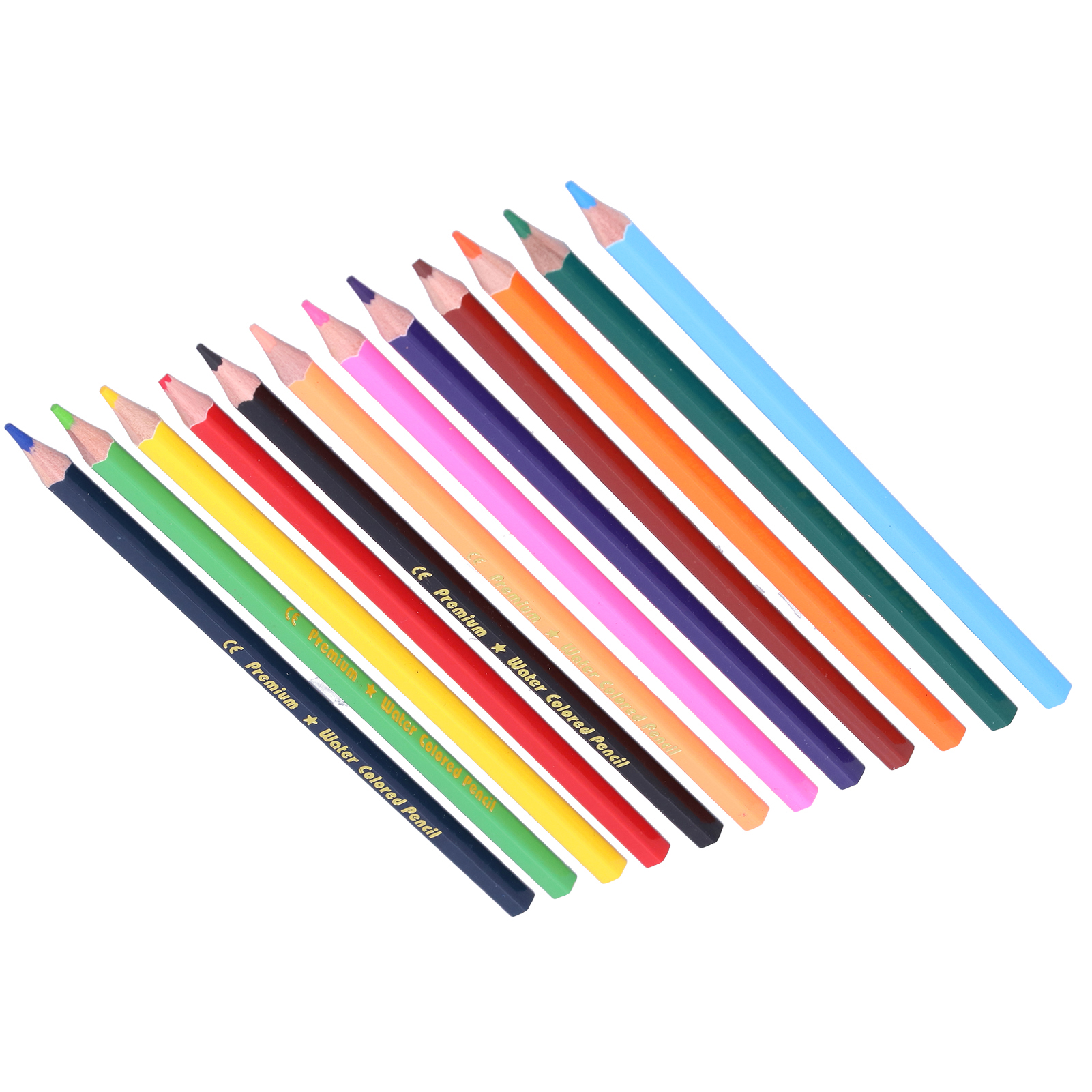 ペイントブラシ色鉛筆ペイントペンシルセットは光沢のある太いリ - Detailing Brush Set のレビューと価格