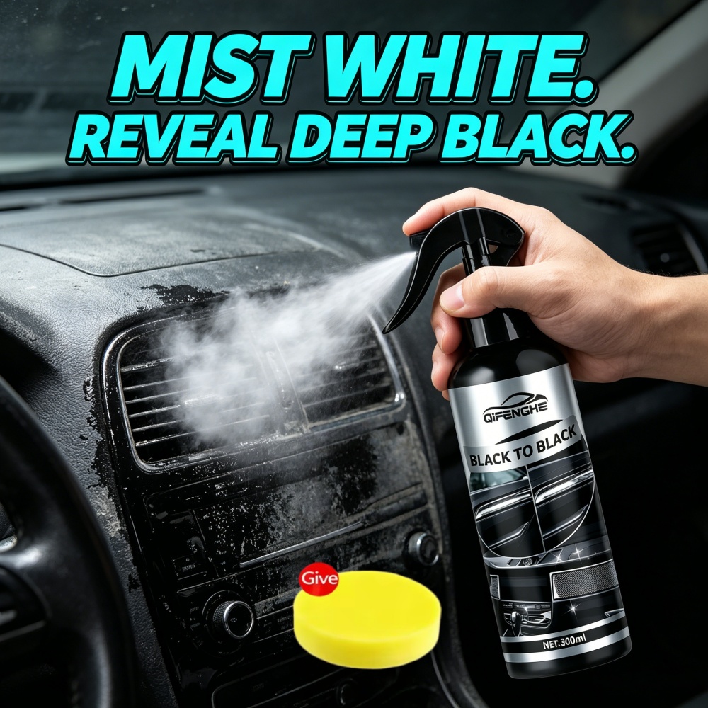 300ml 長持ちするプラスチック復元剤、色褪せた黒い車のダ - Trim Restorer Plastic のレビューと価格