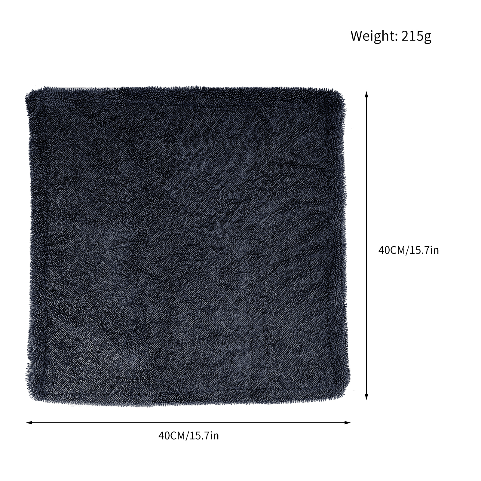 車のディテーリング用ツイストループタオル、両面マイクロファイ - Microfiber Towel Detailing のレビューと価格